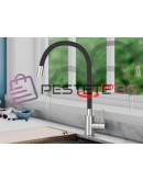 Гъвкав кухненски смесител с въртящ се чучур на 360 градуса